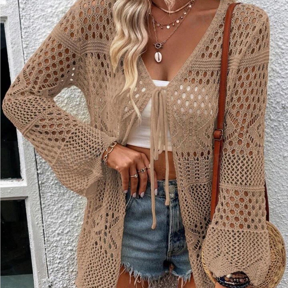 Tie Front Kimono